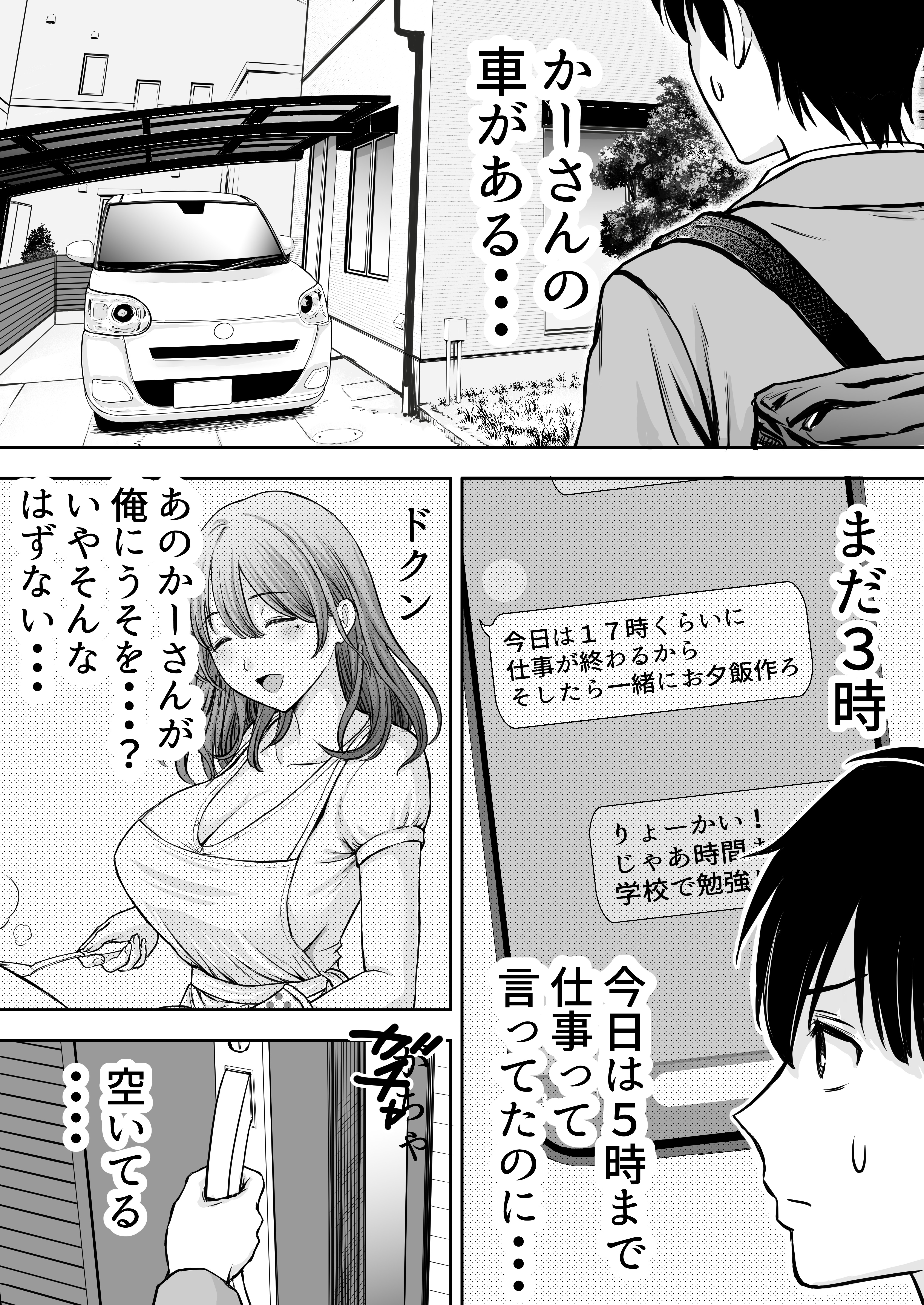 僕のかーちゃんがひきこもりニートデブ兄貴の性処理オナホになっていた話（たろバウム）17